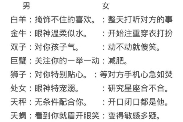 星座男在乎女生的眼神吗