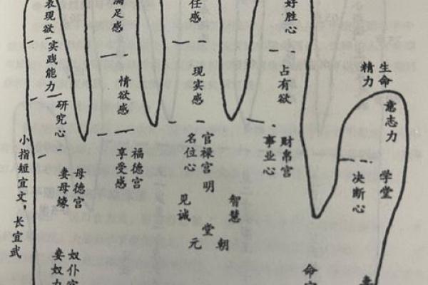 看手相算命图解