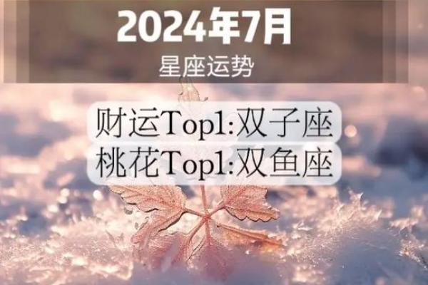7月运势星座排行榜