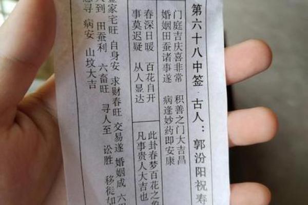 观音灵签机智